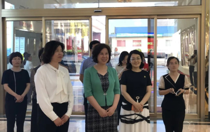 山東省婦聯(lián)黨組書(shū)記、主席孫豐華到豆黃金調(diào)研婦女工作